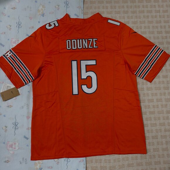 NFL Chicago Bears Orange #15 Jersey - Picture 6 of 7